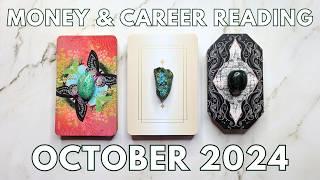 Your MONEY & CAREER reading for OCTOBER 2024  PICK A CARD