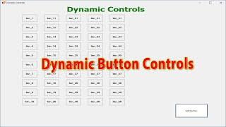 Dynamic Button Controls | Dynamic Controls | KhoaiCodeTV