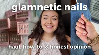 Glamnetic nails! *what I got, collection haul, how-to, honest opinion, review, easy at home nails*