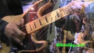 Alex Al at Sandberg NAMM 2014 | MikesGigTV