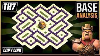 NEW BEST TH7 HYBRID/TROPHY[defense] Base 2024!! Town Hall 7 Hybrid Base Design – Clash of Clans