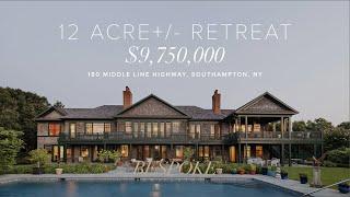 $9,750,000 Private 12 Acre+/- Hilltop Retreat