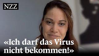 Eine Risikopatientin über die Gefahr einer Ansteckung mit dem Coronavirus