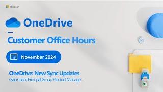 OneDrive Office Hours | November 2024