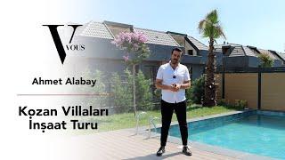 Vous Proje Pazarlama I Kozan Villaları İnşaat Turu