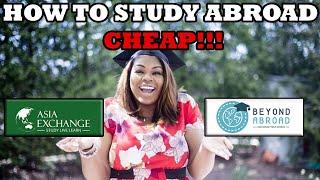 HOW TO STUDY ABROAD CHEAP IN ASIA AND EUROPE!