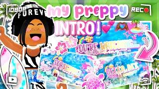 MY NEW PREPPY INTRO!!‍️ | 𝐝𝐞𝐟𝐟𝐨 𝐝𝐞𝐞