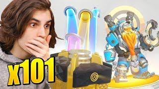 101x ANNIVERSARY LOOTBOX OPENING! | Overwatch Anniversary Event