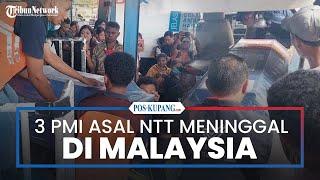 Kecelakaan di Malaysia, Jasad 3 PMI Asal NTT Dipulangkan