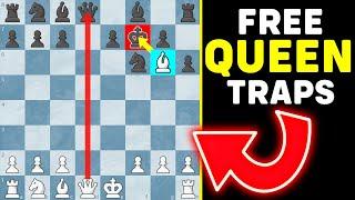 10 Chess Traps to Win a Free Queen