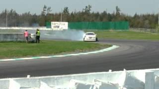 Mathieu Berthiaume Cresta drifting @ Shannonville.