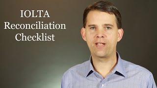 IOLTA Trust Account Reconciliation Checklist