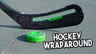 HOW TO USE EXPENSIVE STICKS OUTSIDE? *HOCKEY WRAPAROUND*