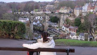 Winter Walk Knaresborough - North Yorkshire Market Town - River Nidd