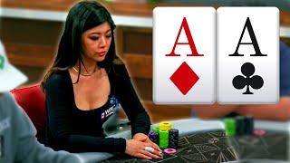 POCKET ACES vs Xuan First Hand