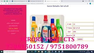 Interactive Online Enterprise with the Innovation of Chemical Products - 1Crore Projects