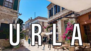 Urla İzmir 2024 Gezisi - walking Tour 4K #urla #izmir