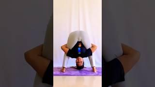 Wide legged forward Bending yoga pose #yogaurmi #urmiyogaacademy #fitness #yogateacher #yoga