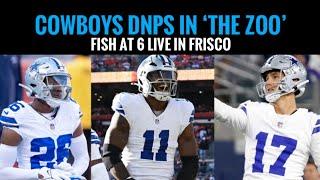 #Cowboys Fish at 6 LIVE! The Injuries, The Cap, The Jury Duty (?I) and The 'BS Zoo' Inside The Star