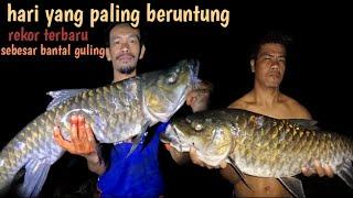 HARI YANG PALING BERUNTUNG: pecah REKOR lagi dapat ikan mahser super besar di hulu sungai