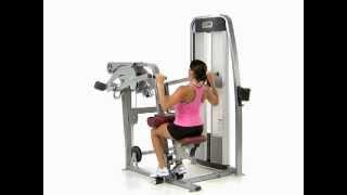 Bilateral, Wide Grip Pulldown - Cybex Eagle Lat Pulldown