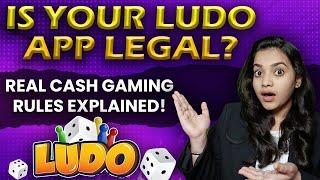 Is Your Ludo App Legal? | Real Cash Ludo Gaming Rules Explained! | Game Development