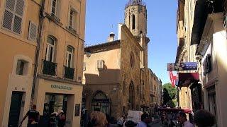 Aix-en-Provence Sightseeing Tour, Provence-Alpes-Côte d'Azur, France [HD] (videoturysta)