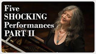 Five SHOCKING performances by Martha #Argerich - PART II