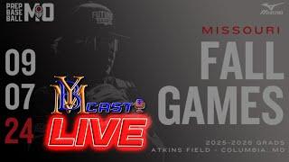 #LIVE Prep Baseball Missouri Fall Games | YBMcast