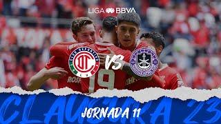 Contundente triunfo Escarlata | Resumen Toluca vs Mazatlán | Liga BBVA MX | Clausura 2023