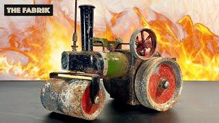 1961's Live Steam Road Roller - Mamod - Restoration