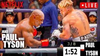 UNBELIEVABLE KNOCKOUT! Mike Tyson vs. Jake Paul | Full Fight Breakdown & Shocking Highlights