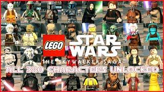 LEGO Star Wars The Skywalker Saga - All Characters Unlocked!