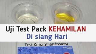 Tespek Positif dan Negatif - Uji coba testpek di siang hari