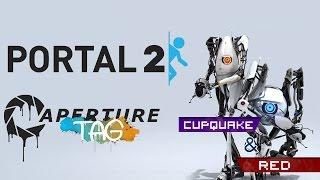 "PARTNERS IN SCIENCE" Aperture Tag - Portal 2 - Noobyweds