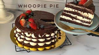 Самый вкусный торт Вупипай. Оригинал рецепт.Whoopie pie. Вупипай рецепт.Вупипай торты