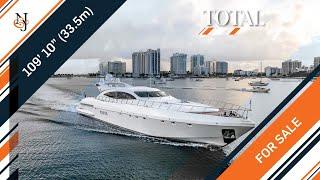 M/Y TOTAL for Sale | 109' (33.2m) Overmarine Yacht