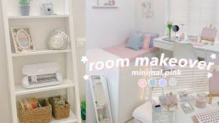  extreme aesthetic small room transformation korean & pinterest inspired