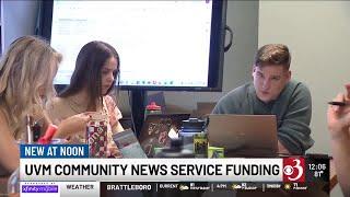 New funding headed to UVM’s Community News Service