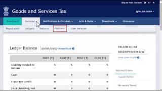 GSTN Official Guide for Generating Challan and making GST Payments