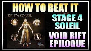 Stage 4 Soleil Boss FULL GUIDE - Void Rift: Epilogue NO ANCIENT EXCLUSIVE HEROES ⁂ Watcher of Realms