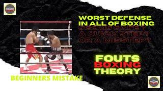Worst Defense in all of Boxing - Think you're safe when you do this? - How to Box - Fouts Boxing