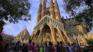 Holy family the inside tour 2019/ Barcelona modernism / Visit Catalonia, Spain