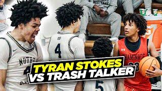 Tyran Stokes TURNED UP On Trash Talkers & SILENCED The Crowd!