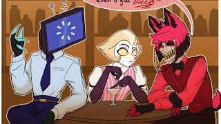 Alastor has a KILLER pickup line! -  Hazbin Hotel comic dub