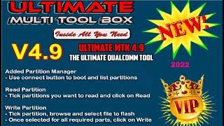 Umt New Tool MTK V4.9 Setup Update Add Partition Manager & RPMB Erase 2022