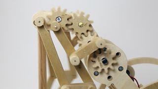 Wooden Walking Robot