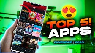 TOP 5! MEJORES APPS ÚTILES PARA TU MÓVIL DE DICIEMBRE 2023!!️