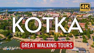 Kotka, Finland Walking Tour City Center  Incredibly Beautiful and Calm Town