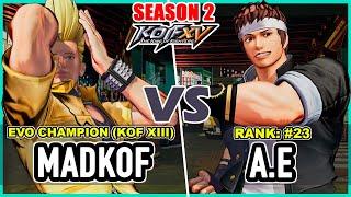 KOF XV  Madkof (Heidern/Benimaru/Shun'ei) vs A.E (Shingo/B.Jenet/Shermie)  Steam